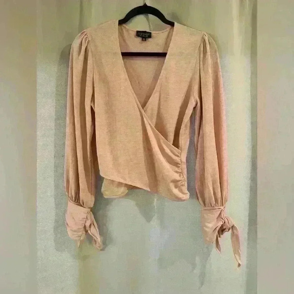 Women’s Pink Topshop Blouse - Picture 1 of 7
